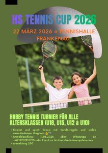 Flyer Tennishalle Frankenau 